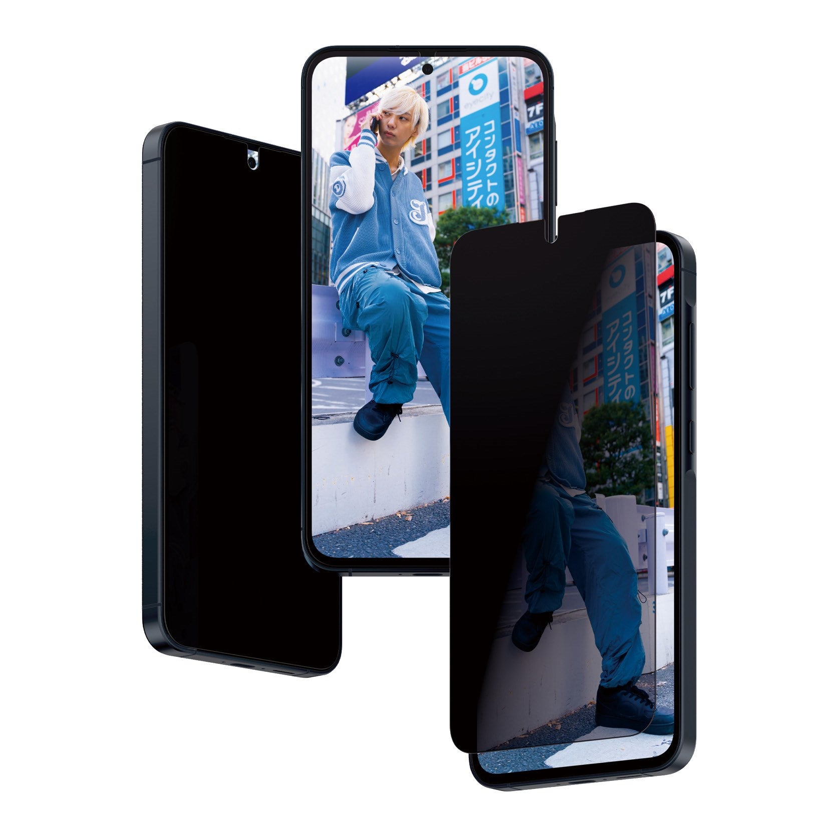 PanzerGlass® Privacy Skærmbeskyttelse Samsung Galaxy A55 5G | Ultra-Wide Fit